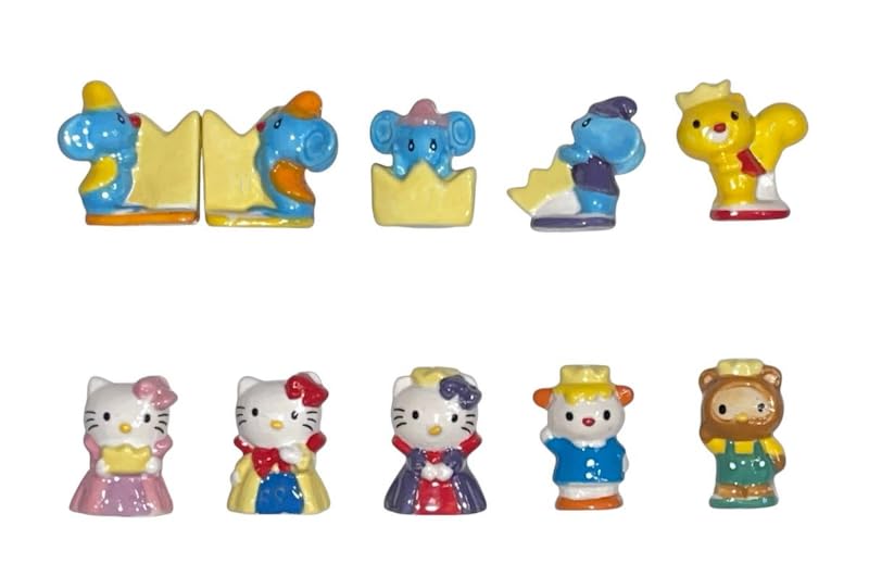 habas temáticas Epifanía de Kitty – Habas de colección para galette de reyes Epifanía – Habas multicolor