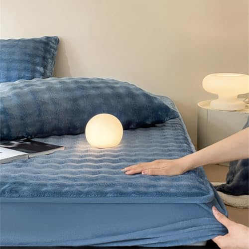 ボックスシーツ おしゃれ ワイドダブル 暖かい ベッドカバー 防寒 マットレスカバー 冬 ふわふわ マイクロファイバー 着脱簡単 ダブルロング ベッドシーツ 洗える 抗菌 防臭加工 静電気防止 秋冬用 敷き布団カバー