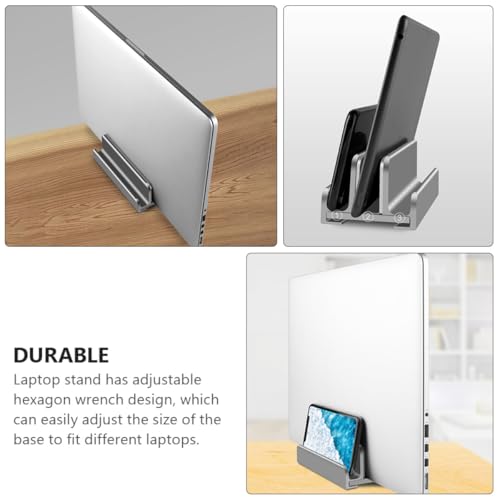 Soporte vertical ajustable para laptop Angoily miniatura 2