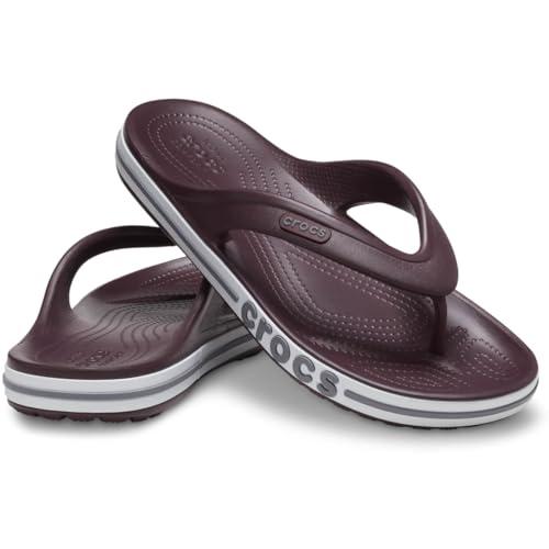 Image of Crocs Men's and Women's Bayaband Flip Flop | Casual Flip Flops | Shower Shoes
