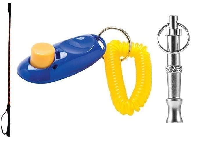 RvPaws Dog Training Clicker, Hunter Stick and Whistle Combo of - 3 (Color May Vary) (B09RGX3YFH) Amazon Price History, Amazon Price Tracker