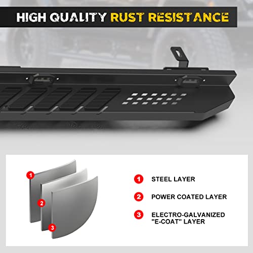 Estribos JT Gladiator con luz LED para Jeep Gladiator 4 puertas miniatura 7