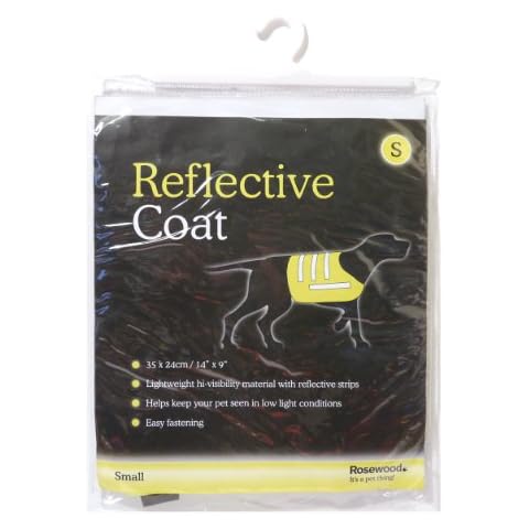 Rosewood Reflective Safety Coat for Dogs Cover