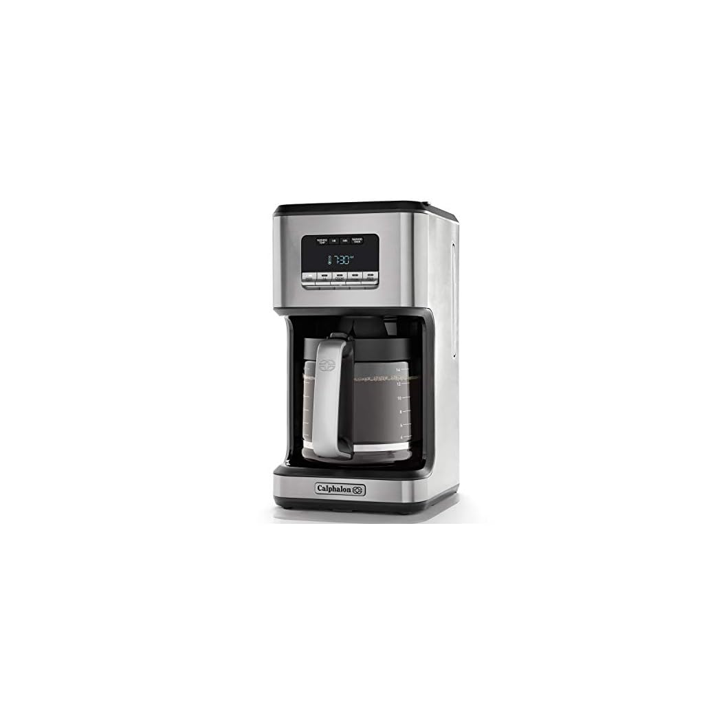Calphalon-Coffee-Maker-Programmable-Coffee-Machine-with-Glass-Carafe-14-Cups-Stainless-Steel