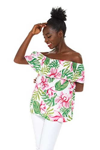 Image of Hawaii Hangover Family Matching Hawaiian Clothes, Lotus & Orchid | Family matching Hawaiian outfits, Lotus & Orchid, lightweight rayon, machine washable, tropical floral print, luaus, cruises