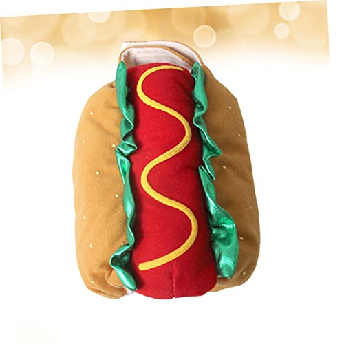 Disfraz Hot Dog para perros y gatos XXS miniatura 2
