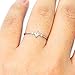 Gieschen Jewelers EDEN .925 Sterling Silver CZ Ultra Petite Engagement Ring