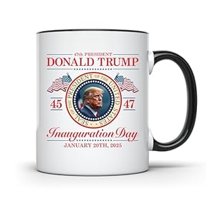 Donald Trump 47th Presidential Inauguration Mug – January 2025 – Ceramic Coffee Cup | AWFM131