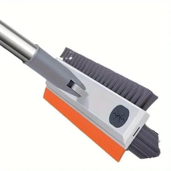 Bathroom Cleaning Brush – Long Handle Tile Scrub Brush with Durable Hard Bristles, Multi-Purpose Floor Scrubber for Bathroom, Shower, Bathtub, Sink, Grout Lines & Kitchen Cleaning-image-20