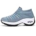 YWLINK Zapatillas De Mujer Talla Grande Zapatos De Punto Transpirables De Malla...