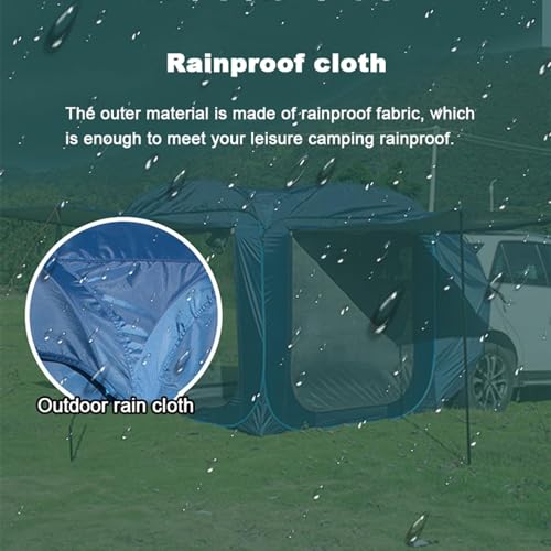 Carpa SUV para 3-4 personas, impermeable y resistente al viento miniatura 4
