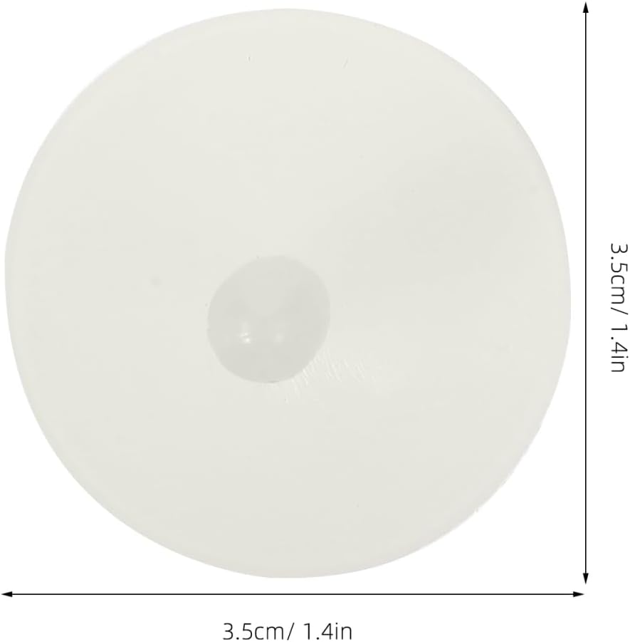 NOLITOY 50 Set 35MM Doll Joints Animal Joints White Plastic Doll Joints Soft Making Limbs and Head Joints for Bear Making DIY Crafts