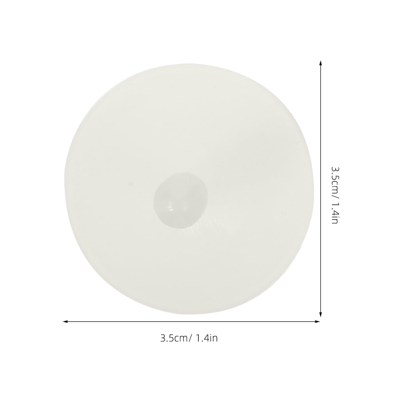 NOLITOY 50 Set 35MM Doll Joints Animal Joints White Plastic Doll Joints Soft Making Limbs and Head Joints for Bear Making DIY Crafts