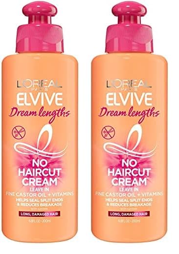 L'Oreal Paris Elvive Dream Lengths Frizz Killer Leave-In Serum Wi...