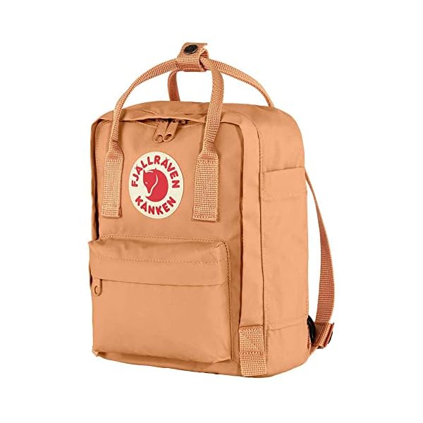 Fjallraven-Womens-Kanken-Mini-Backpack-Peach-Sand-Orange-One-Size Fjallraven Women's Kanken Mini Backpack, Peach Sand, Orange, One Size