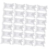 Mit luftpolsterfolie ausgekleideter poly-versand – aufblasbares design, spart effektiv stauraum und senkt die lagerkosten. luftpumpe.