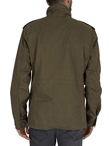 Superdry Uomo Giacca Rookie Field Ivy Green M
