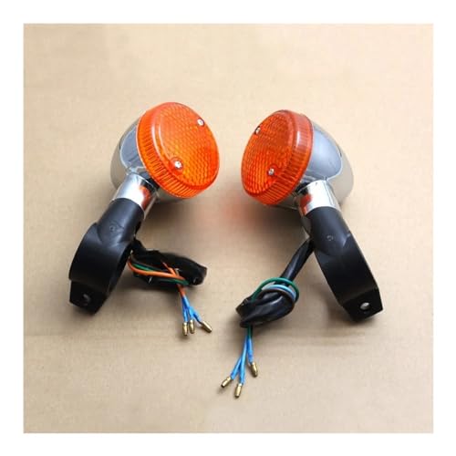 Feux signalisation moto finition chromée durable pour Magna 750
