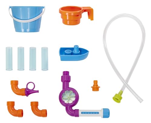 Little Tikes Flowin’ Fun Water Table - Kids’ Outdoor Water Playset with Interchangeable Pipes, Faucets, Tower & Accessories - Encourages Creativity & Sensory Exploration - Ideal for Ages 2 to 5 Years - image 3