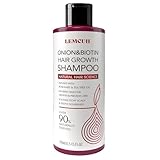 Rosemary & Biotin Shampoo for Hair Loss – Thickening Shampoo for Thinning and Weak Hair with Natural Ingredients Tea Tree Onion and Ginger – Strengthens Hair Regrowth & Soothes Scalp – For Women Men, 370 ml