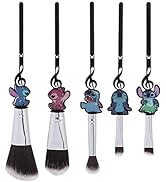 Cute Anime Stitch Makeup Brushes - Stitch Ohana Means Family Cosmetic Make Up Brushes Set Foundat...