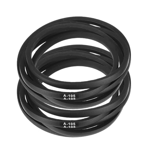 uxcell 2pcs A105 or 4L1070 Classic Wrapped Rubber V-Belt, 105"(2667mm) Inside Circumference, A Profile V Belt