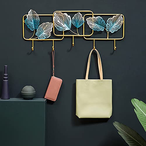 Art Mural Moderne En Métal, Décoration Murale En Métal Pour Le Salon Porte Arrière Entrée Entrée Crochet En Fer Forgé Nordique Simple Mode Décoration Murale Pendentif,A Cover