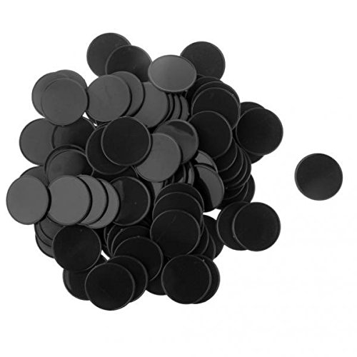 ATORSE Toy 100pcs Casino Poker Chips Poker Game Board Game Chips DIY Craft 32mm Black-Toys & Hobbies-Games-Board & Traditional Games-Contemporary Manufacture-image-19