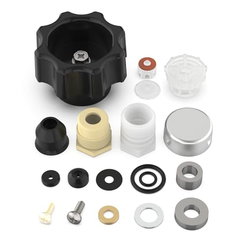 Xinafan Wall Hydrant Complete Service Kit Outdoor Faucet Repair Kit 500 400 Series Vacuum Breaker and Handle Replacement Part Outside Faucet Wall Hydrants Accessories