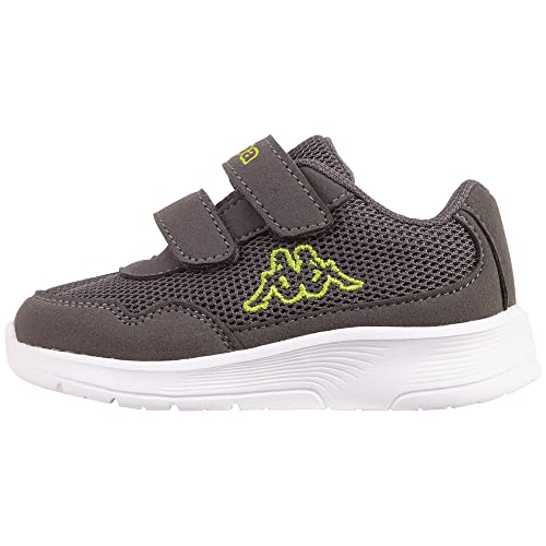 Kappa Style Code: 280000m Cracker II M, Unisex Baby Sneakers, grey, 20 EU