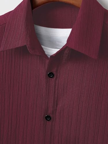 Image of Lymio Stylish Casual Regular Fit Shirt for Men|| Men Regular Fit Shirt (Available in Combo Packs) (S-Kent-)
