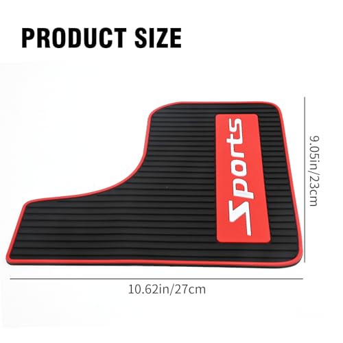 Image of 4Pcs Mini Size Mud Flaps Front & Rear Universal Car Splash Guards Soft Rubber Mudguards Replacement for Sedan Replacement for Hatchbacks