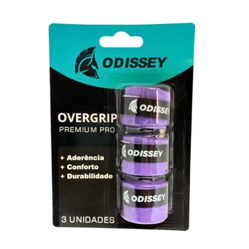 Overgrip Kit 3 Unidades Raquete Tênis Beach Tennis Padel