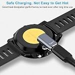 Adaptateurs de chargeur de montres (2 Boîte), Seminer USB-C Type C Connecteur de charge d'adaptateur femelle à mâle avec prise de poussière compatible avec Garmin Fenix 7/7S/7X/6/6X/6S et plus encore