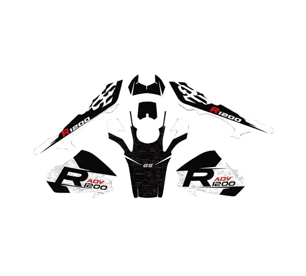 Kit décalcomanies moto pour R1200GS Adventure 2014-2017