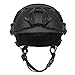 LOOGU Fast PJ Base Jump Tactical Helmet for Airsoft with 12-in-1 Headwear
