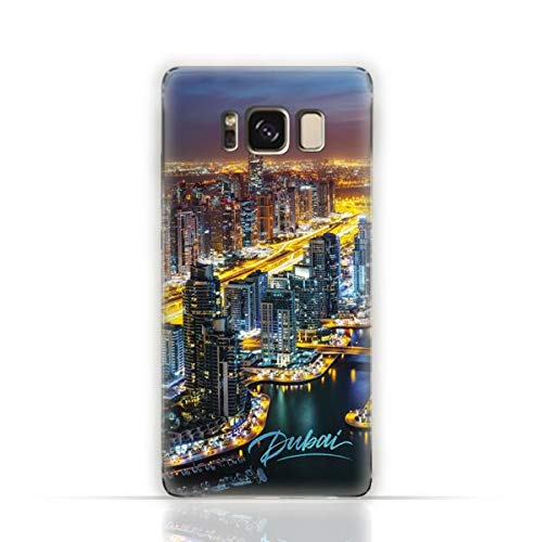Samsung Galaxy S8 TPU Silicone Case with Dubai Marina Design