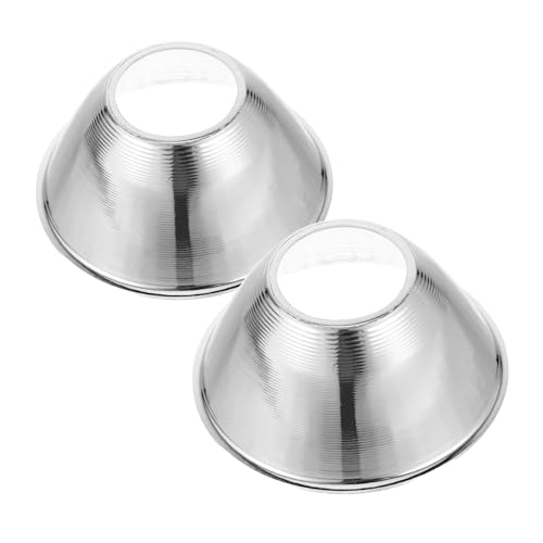 VILLFUL Led Light Reflector Cup Replacement for Flashlight 2 Pack Improved Brightness Outdoor Home Lighting