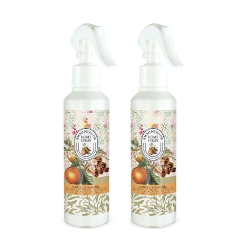 PLUS HOME Aromas para el Hogar: Explora Nuestra Gama de Ambientadores en Spray.CANELA Y NARANJA