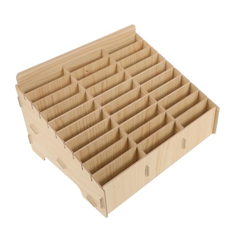 Boîte de rangement bois téléphones portables pour optimiser l'espace