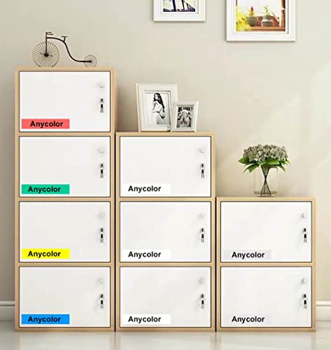 Anycolor 6-Pack Compatible Dymo D1 Label Tape 1/2" Replace For Dymo Label Maker Refills D1 45013 45010 45016 45017 45018 45019 Label Use For Dymo Labelmanager 160 280 Pnp 360D 210D 420P Label Maker #TOP4