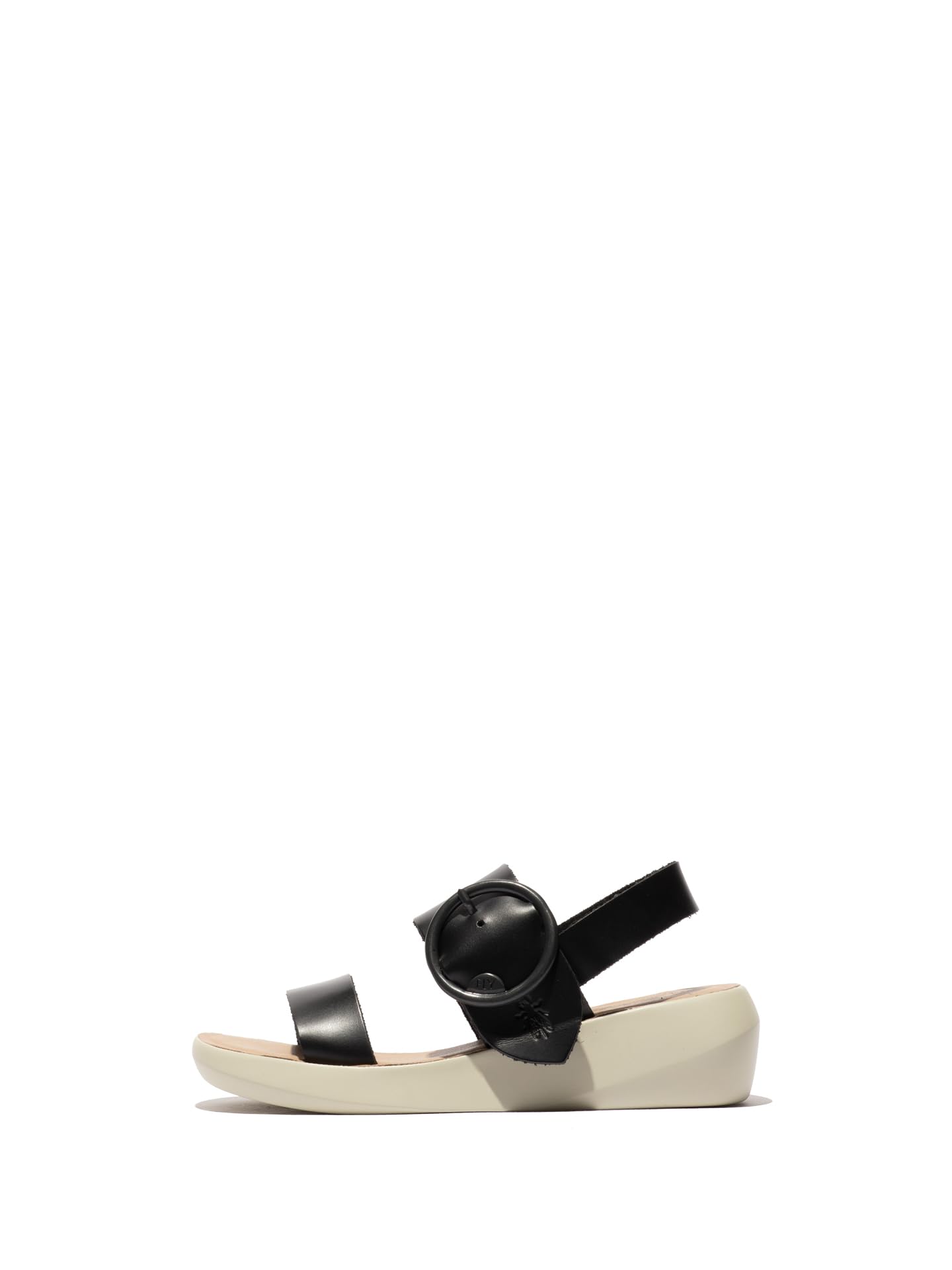 Fly London Women's BANI739FLY Sandal, Black, 5 UK