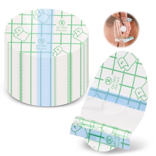 120uds Parches para Los Oídos para Bebés, Protectores de Oídos de Algodón para el Baño Diseño Impermeable Parches para...