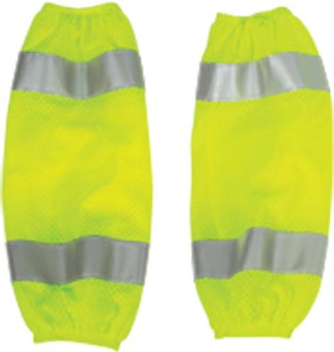 Kishigo 3930 Polyester Mesh High-Viz Gaiter, Lime