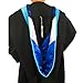 Cappe Diem Master of Education Graduation Hood – Light Blue | M.Ed. Academic Regalia for Master’s Cap and Gown Ceremony (Royal Blue & White)
