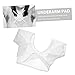 Ipetboom Armpit Sweat Vest for Women Ladies Underarm Sweat Pad Workout Vest Washable Girls