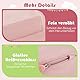 ANTASK 5 TLG. Kinder Softplay-Set, Schaumstoffbausteine mit Bällebad, Riesenbausteine zum Toben und Klettern, Schaumstoff Bausteine für Spielzimmer, Kinderzimmer (Rosa)