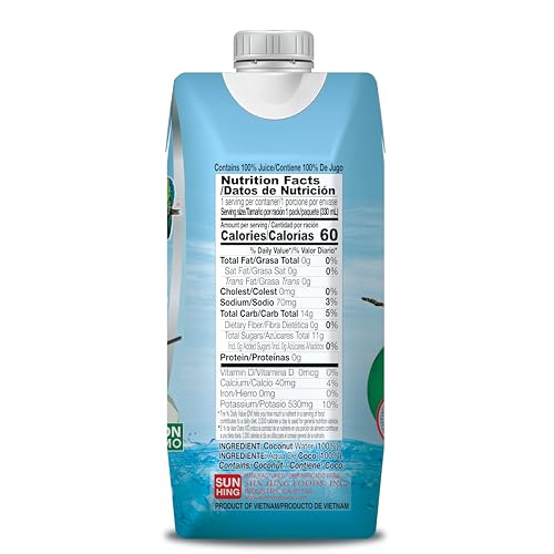 Image of Parrot 100% Pure coconut water 11.10 fl oz 100% Juice Refreshing Coconut Taste Natural Essential Plant Based Non-GMO Electrolytes Antioxidant Low Calorie Hydrating(Pack of 12)
