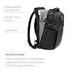 TUMI - Alpha Slim Solutions Brief Pack - Travel Laptop Backpack - Lightweight Business Backpack - Black