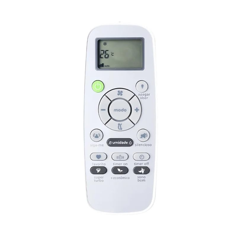 Mando a Distancia Universal de CA, Compatible con CJSD, Varios Modelos Repuesto for Aire Acondicionado DG11L1-51, 1 ud